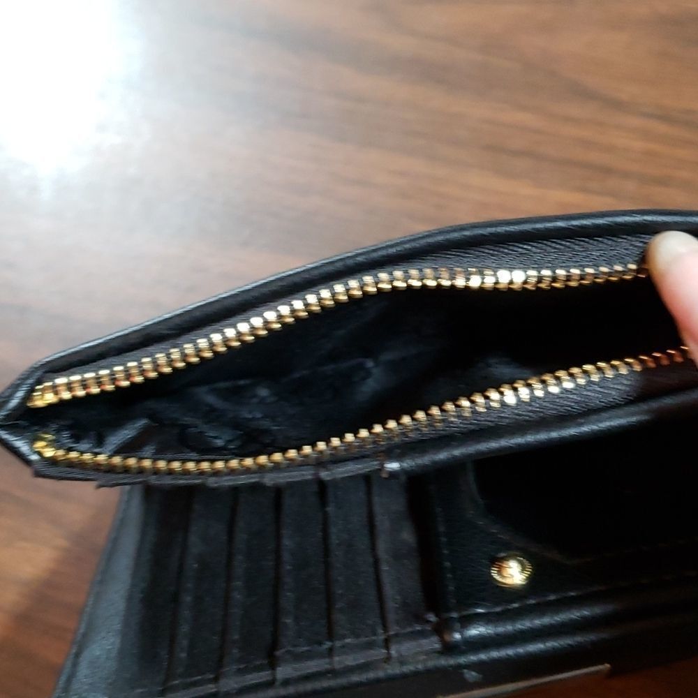 Black Enzo Angliolini Bi-Fold Large Spacious Wall… - image 7